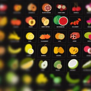 The Fruit Table Collection Canvas Print