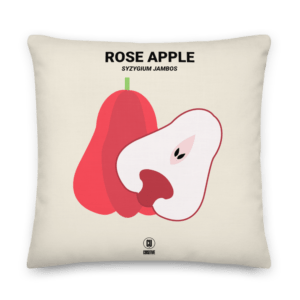 The Rose Apple Premium Cushion