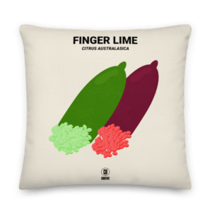 The Finger Lime Premium Cushion