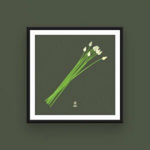 The Garlic Chive Print