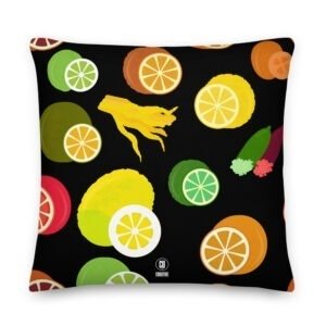 Citrus Fruits Premium Cushion