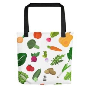 Garden Vegetables Tote Bag